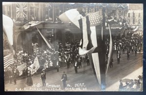 Mint USA Real Picture Postcard Civil War GAR Veterans Parade Toledo OH 1908