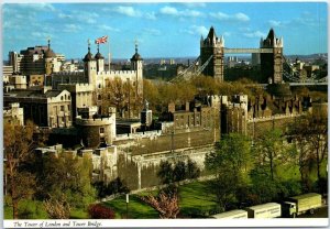 M-12264 The Tower of London and Tower Bridge London England