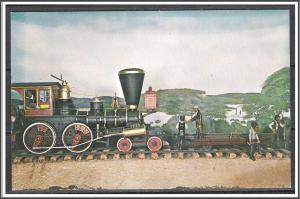 Wisconsin, Prairie du Chien Coming of The First Railroad Train - [WI-155]