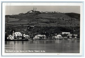 1935 Marbach an der Donau Mit Maria-Taferl Austria RPPC Photo Postcard