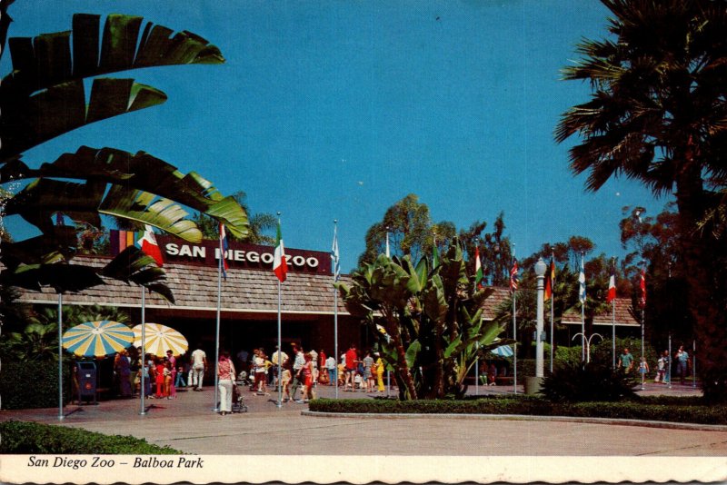 California San Diego Zoo Entrance