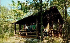 New Hampshire Suncook New Hampshire State 4-H Camp Camper's Rustic Cabin...