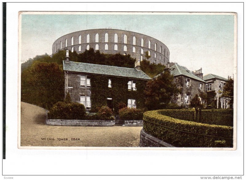 OBAN, Scotland, 1900-1910's; McCaig Tower