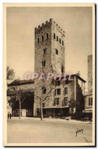 Old Postcard La Douce France Cahors tower of Pope John XXII