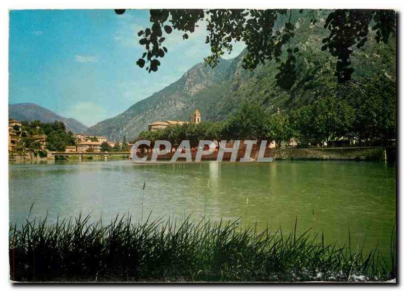 Postcard Modern Breil sur Roya Alpes Maritimes Lake