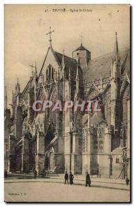 Troyes Postcard Ancient Church St Urbain