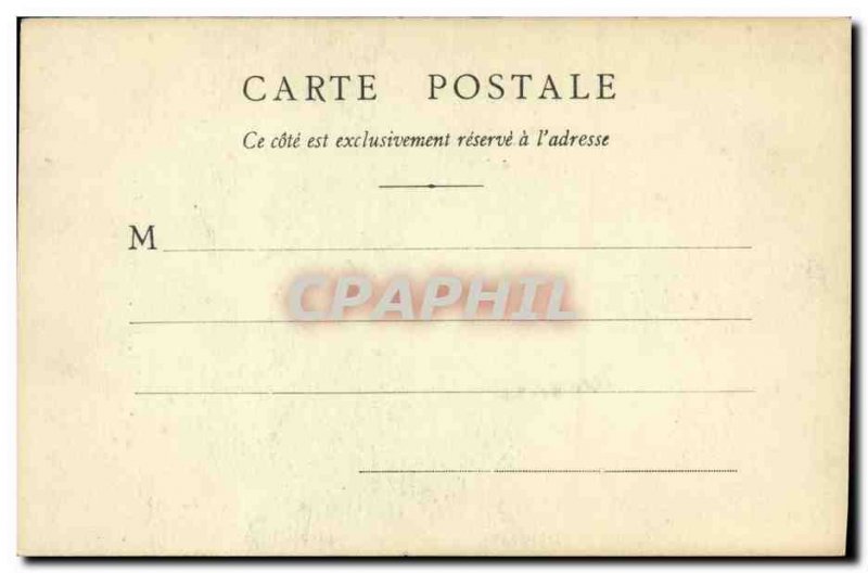 Old Postcard Chambery Interieur du Chateau