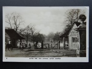 West Midlands SUTTON COLDFIELD Sutton Park Main Entrance c1950s RP Postcard