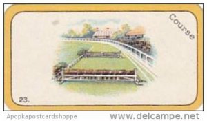 Carreras Cigarette Card Greyhound Racing Game No 23 Obstacle