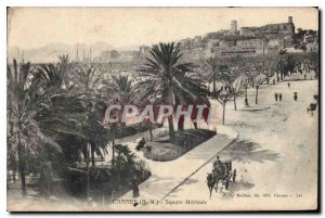 Postcard Old Cannes M Square Merimee