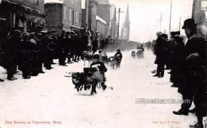 Dog Racing - Ishpeming, Michigan MI  