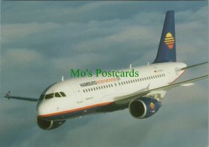 Aviation Postcard - Airbus A319 Hamburg International.de Aeroplane RR11461