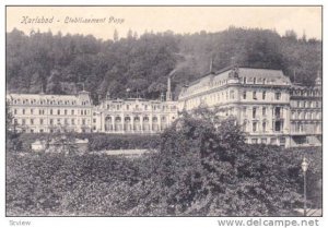 Etablissement Pupp, KARLSBAD, Czech Republic, 1900-1910s