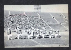 REAL PHOTO NFL LOS ANGELES CHARGERS 1960 FOOTBALL STADIUM GAME POSTCARD CARD