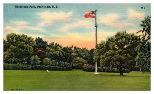 Postcard PARK SCENE Montclair New Jersey NJ AT6702