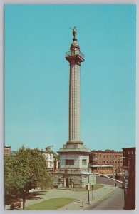 1776 Trenton NJ Battle Monument~Main Gun Site~George Washington~Vintage Postcard