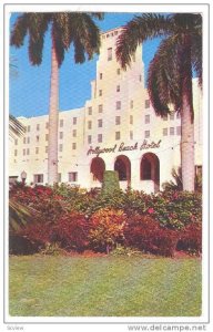 Hollywood Beach Hotel, Hollywood-By-The-Sea in Florida, PU-40-60s