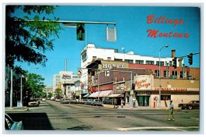 1973 North Broadway Ponderosa Inn Exterior Building Billings Montana MT Postcard