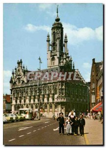 Postcard Modern Middelburg Stadhuis