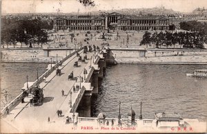 France Paris Place de la Concorde 1907