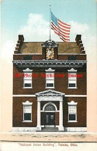 OH, Toledo, Ohio, National Union Building, Exterior Scene, American News No 7783
