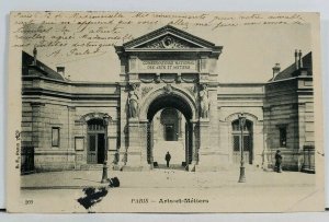 Paris Arts et Metiers 1906 France French Architecture Postcard L18