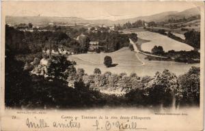 CPA CAMBO - Tournant de la rive droite d'HASPARREN (450374)