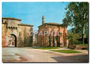 Postcard Modern Real Monasterio Poblet gilded door and St Georges Chapel