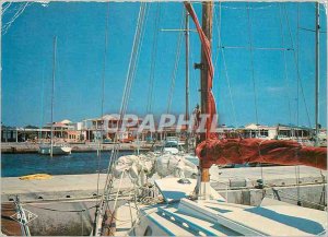 Modern Postcard Port Leucate Port The Mall