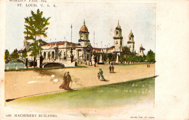 St Louis World's Fair 1904 The Machinery Building