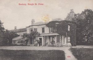 Burgh St Peter Rectory Suffolk Antique Postcard