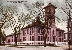 Massachusetts Clinton New Municipal Building