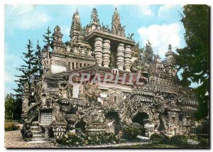 Postcard Modern Hauterives Drome Palais Ideal North Facade