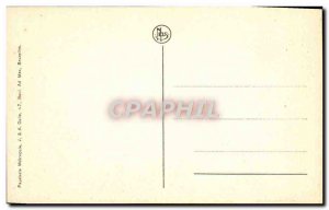 Old Postcard The Brussels Tram Exchange