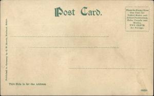 Berlin NH Main St. Visible Store Signs c1905 UDB Postcard - GW MORRIS