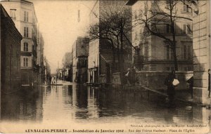 CPA Levallois Perret Rue des Freres Herbert (1315307)