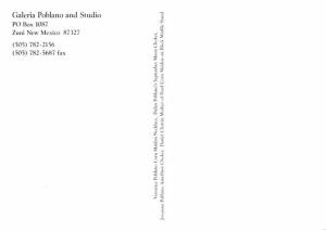 Galeria Poblano and Studio - Zuni, New Mexico