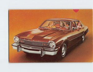 Postcard 1975 Maverick 4 Dr. Sedan Ford