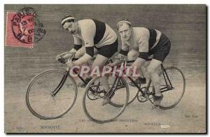 Postcard Old Bike Cycle Cycling Sprinters Bourotte Lord