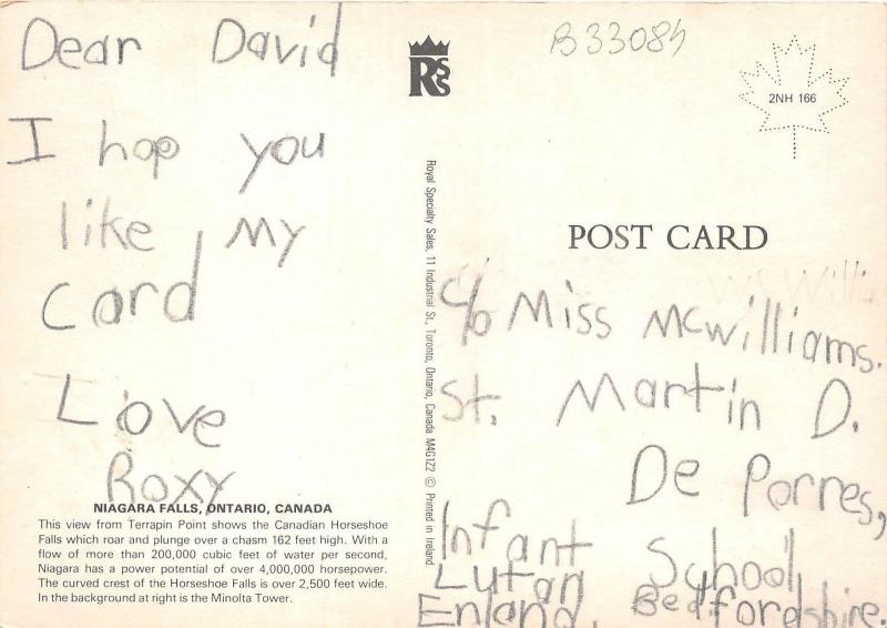 B33084 Niagara Falls Ontario canada