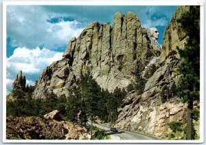 Postcard - Profile Of George Washington, Mount Rushmore, Black Hills - S. D.