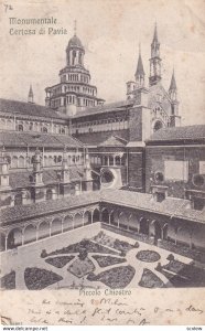 PAVIA, Lombardia, Italy, PU-1906; Monumentale Certosa Di Pavia, Piccolo Chiostro