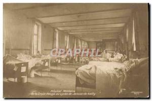 Old Postcard Military Hospital of the Red Cross at the Lycee Janson de Sailly
