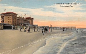 Clarendon Hotel from Beach Seabreeze, Florida