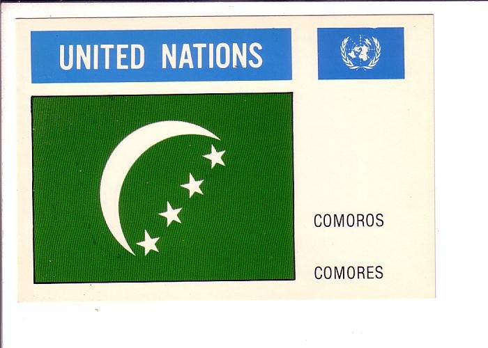 Comoros, Flag, United Nations