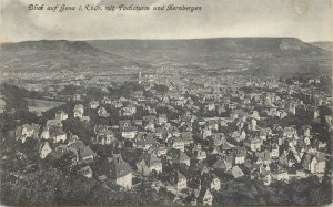 Germany Jena panorama 1927 postcard