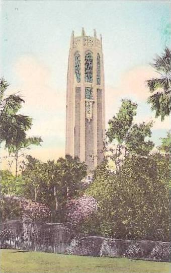 Florida Lake Wales Bok Singing Tower Mountain Lake Handcolored Albertype