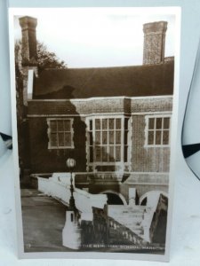 Vintage Antique RP Postcard The Memorial School Harrow Middlesex