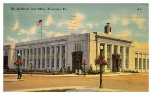 Postcard BUILDING SCENE Allentown Pennsylvania PA AP2891