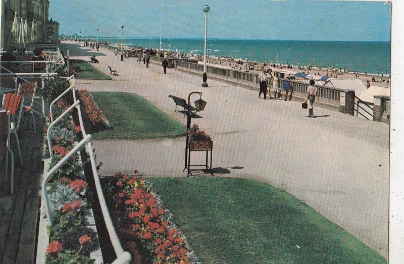 BF20726 cabourg calvados la promenade et la plage  france   front/back image